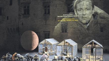 Verräterische Idylle. "Der Schwarze Mönch" nach Tschechow im Papstpalast.