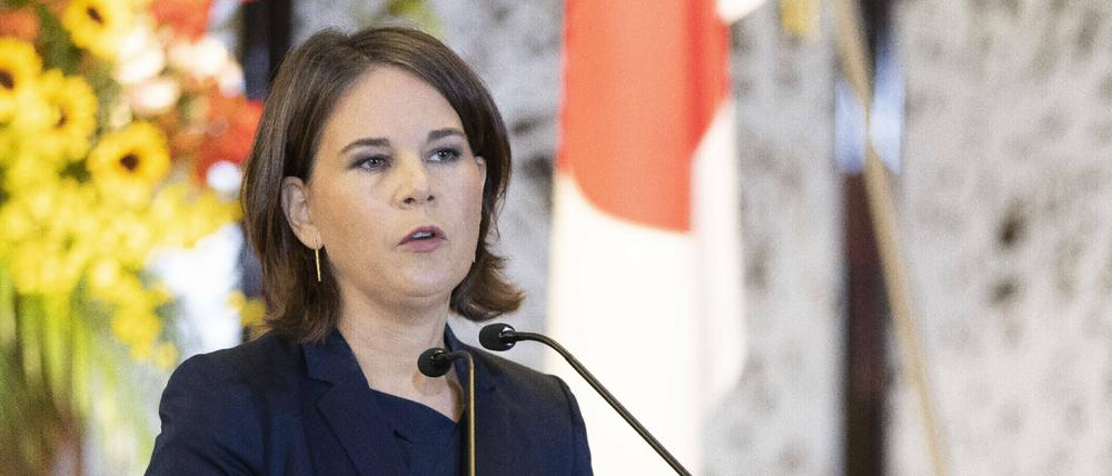 Annalena Baerbock hat über ihre Corona-Infektion gesprochen.
