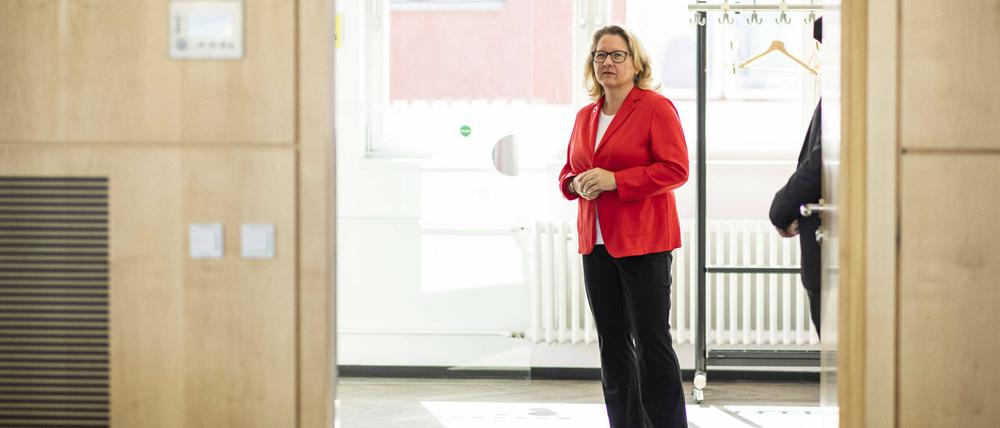 Svenja Schulze, Bundesministerin für wirtschaftliche Zusammenarbeit und Entwicklung, war in der vergangenen Regierung Bundesumweltministerin.