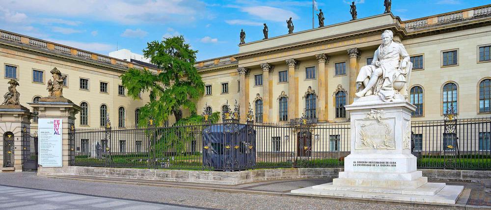 Die Humboldt-Universität.