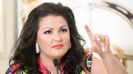 Opernstar Anna Netrebko feierte ihren 50. Geburtstag im Kremlpalast.