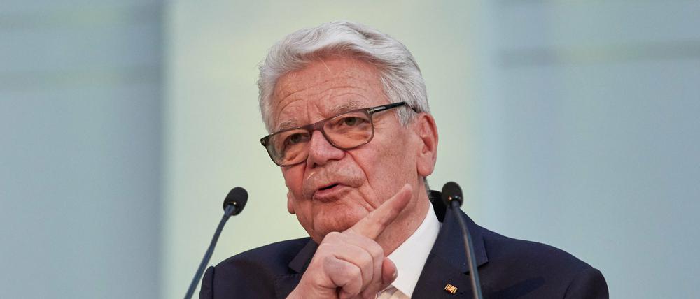 Joachim Gauck, Bundespräsident a.D.