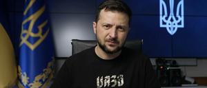 Der ukrainische Präsident Wolodymyr Selenskyj gibt sich weiter kämpferisch.