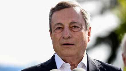 Italiens Regierungschef Mario Draghi.