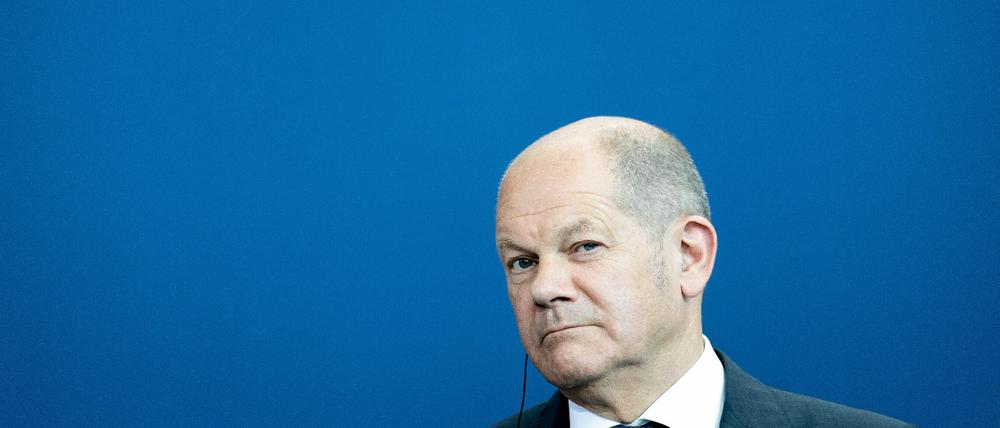 Bundeskanzler Olaf Scholz (SPD)