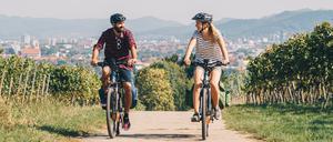 Eine der 25 schönsten Touren, die im Buch "Radurlaub in Deutschland" empfohlen werden: der Badische Weinradweg.