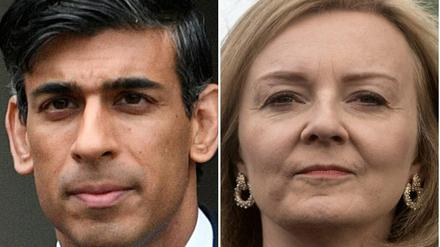 Liz Truss und Rishi Sunak