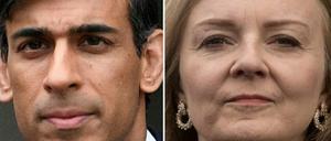 Liz Truss und Rishi Sunak