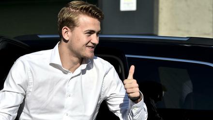 Alles bereit für den FC Bayern. Matthijs de Ligt heuert in München an.