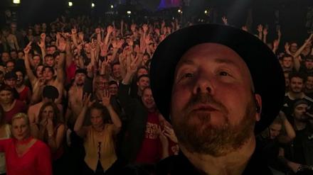 Yuriy Gurzhy bei einem RotFront-Auftritt.
