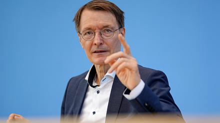 Bundesgesundheitsminister Karl Lauterbach (SPD)