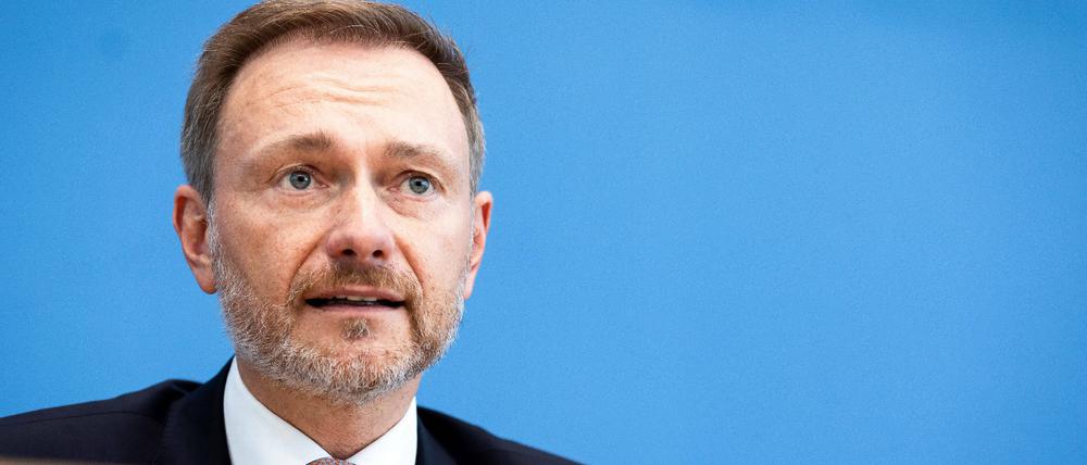 Bundesfinanzminister und FDP-Chef Christian Lindner ist mit den Plänen zum Bürgergeld unzufrieden.