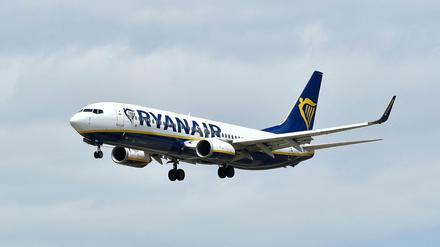 Ein Flugzeug von Ryanair (Symbolbild)