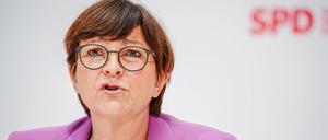 SPD-Bundesvorsitzende Saskia Esken