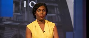 Kemi Badenoch in einer TV-Debatte um die Nachfolge Johnsons.