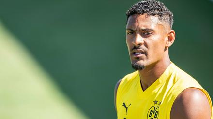 BVB-Neuzugang Sébastien Haller im Trainingslager