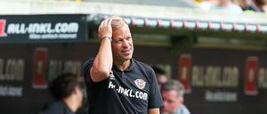 Markus Anfang steht wie sein Arbeitgeber Dynamo Dresden vor einem Neustart.