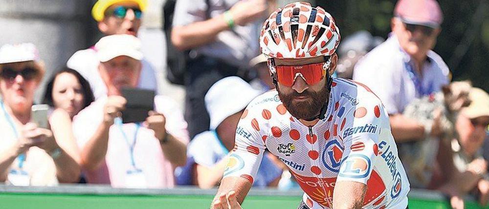 Ohne Happy End. Simon Geschke trägt das Bergtrikot nur noch stellvertretend.