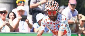 Ohne Happy End. Simon Geschke trägt das Bergtrikot nur noch stellvertretend. 