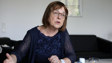 Ursula Nonnemacher, Ärztin und Politikerin. Seit dem 20. November 2019 Ministerin für Soziales, Gesundheit, Integration und Verbraucherschutz des Landes Brandenburg sowie zweite stellvertretende Ministerpräsidentin im Kabinett Woidke.