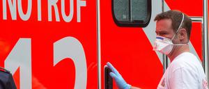 Ein Notarztwagen der Berliner Feuerwehr.