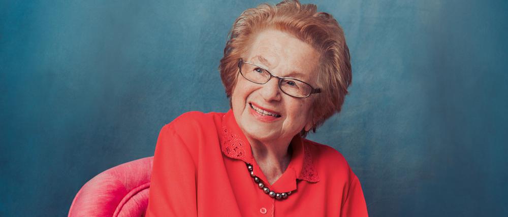 Ruth Westheimer, 92, wurde in Frankfurt am Main geboren. Jetzt läuft der Dokumentarfilm „Ask Dr. Ruth“ an.