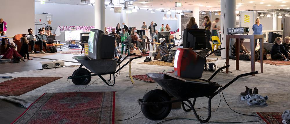 Treffpunkt in der Innenstadt, das vom Kollektiv gegründete Ruru-Haus.