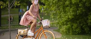 Immer mehr Menschen steigen wegen Corona aufs Fahrrad um.
