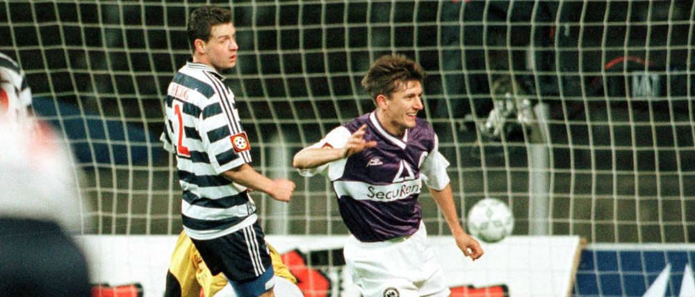 Aus der Geschichte der Lokalderbys: Im Jahr 1998 gewann Hertha BSC 4:2 gegen TeBe. 