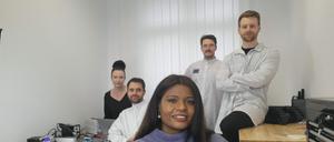 Alle wollen ins All. Irene Selvanathan und ihr Team von Neurospace. Der Rover, den sie gerade mit Partnern entwickeln, könnte bald im Weltraum eingesetzt werden. 
