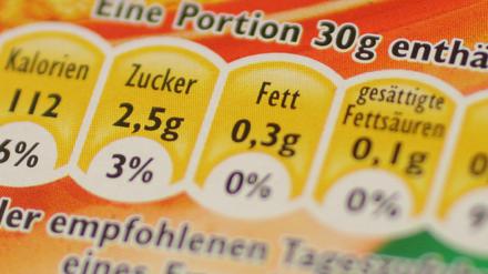 Nährwertkennzeichnung