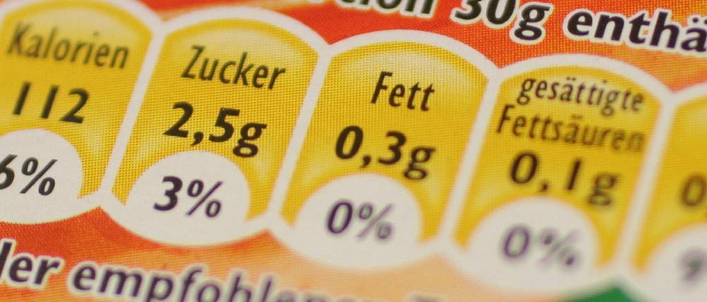 Nährwertkennzeichnung