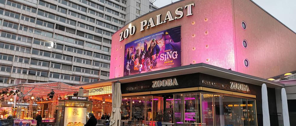 Wer muss draußen bleiben? Der Zoo-Palast, Traditionskino im Berliner Westen.