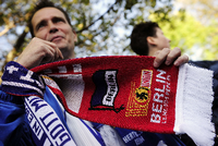 Berliner Derby ohne Fans. Bei der Bundesliga Home Challenge treffen Hertha und Union aufeinander.