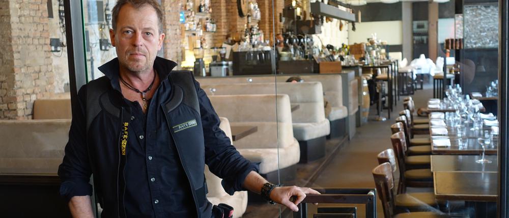 Sascha Disselkamp im März 2020 in seinem Sage-Restaurant.