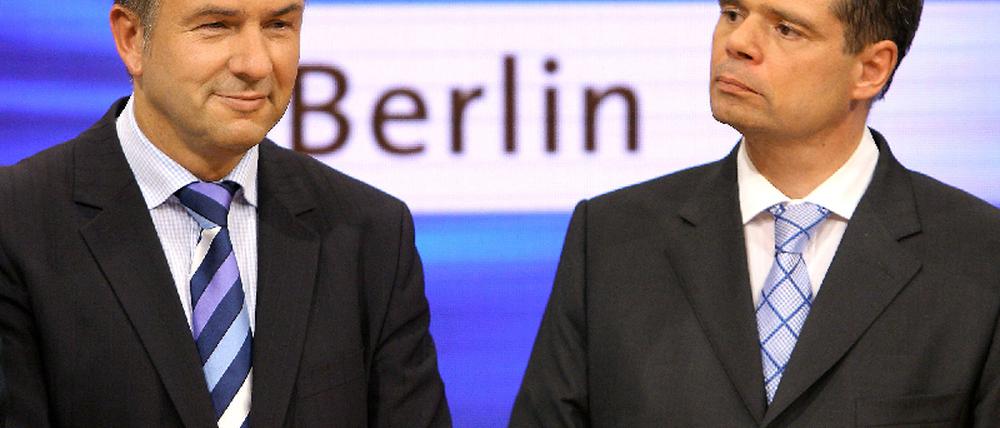 Wowereit und Pflüger