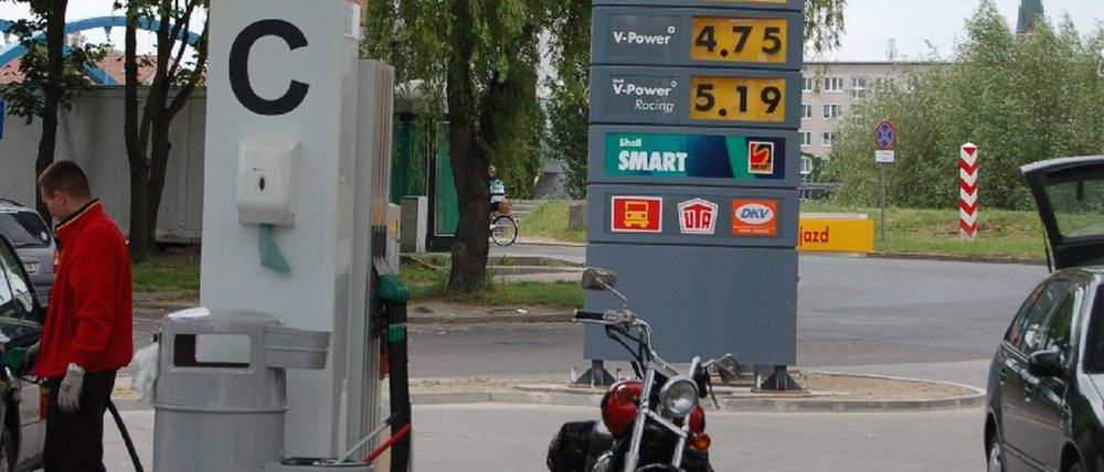 tanken polen