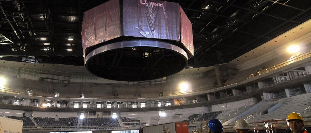 Baustelle Anschutz-Arena