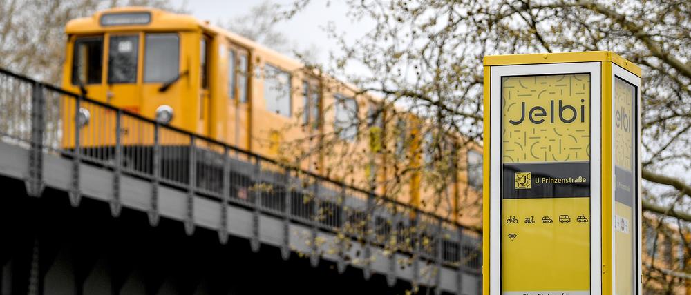 44 Jelbi-Standorte gibt es bislang in Berlin.