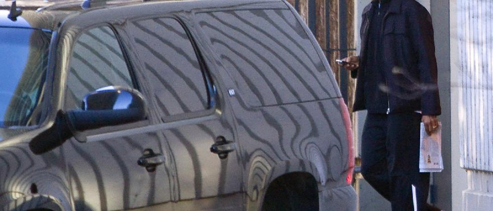 Obama und sein Blackberry
