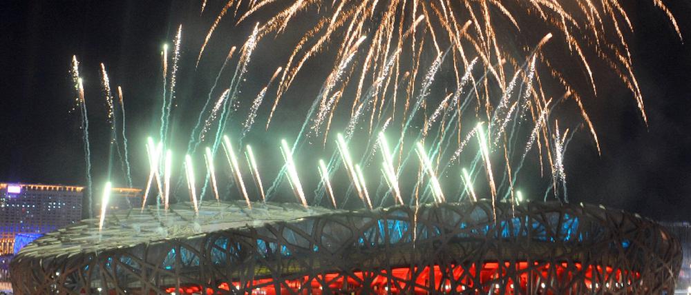 Peking 2008 - Probe Eröffnungsfeier