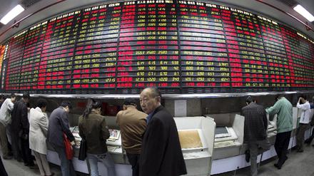 Börse in Shanghai