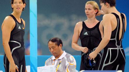 Peking 2008 - Schwimmen - Deutsche Frauen-Staffel