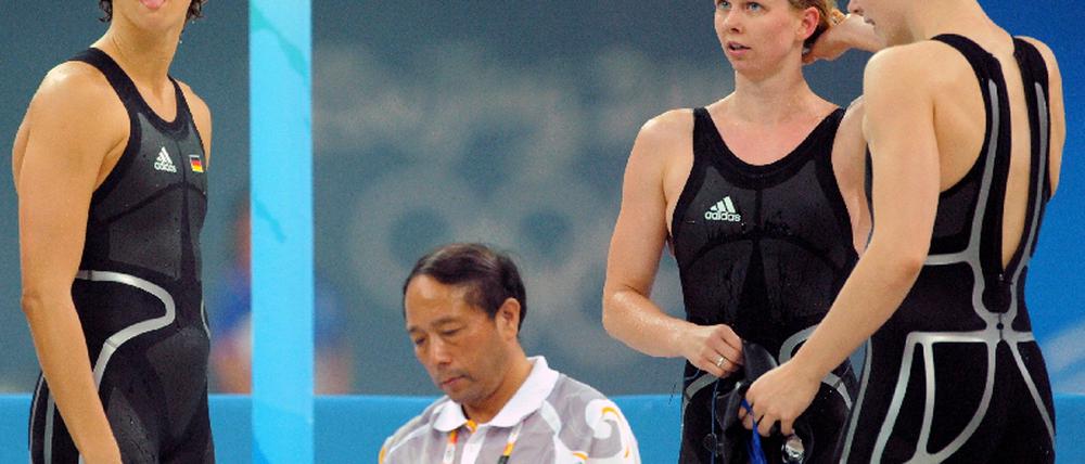 Peking 2008 - Schwimmen - Deutsche Frauen-Staffel