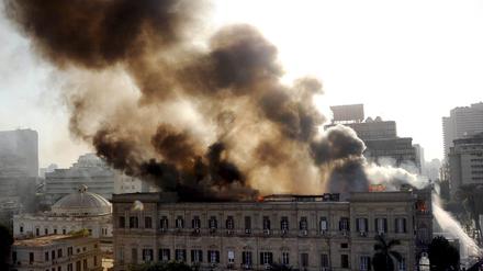 Großbrand Kairo Senat