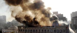 Großbrand Kairo Senat