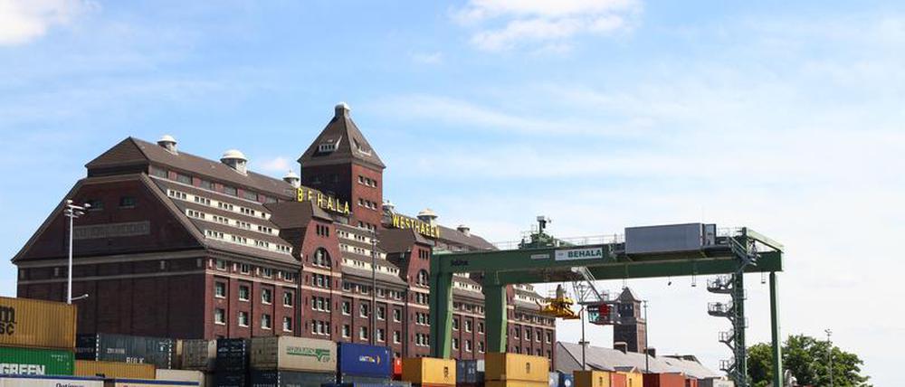 Westhafen in Mitte