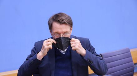 Karl Lauterbach (SPD), Bundesgesundheitsminister