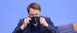 Karl Lauterbach (SPD), Bundesgesundheitsminister