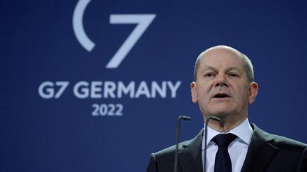 Bundeskanzler Olaf Scholz (SPD)